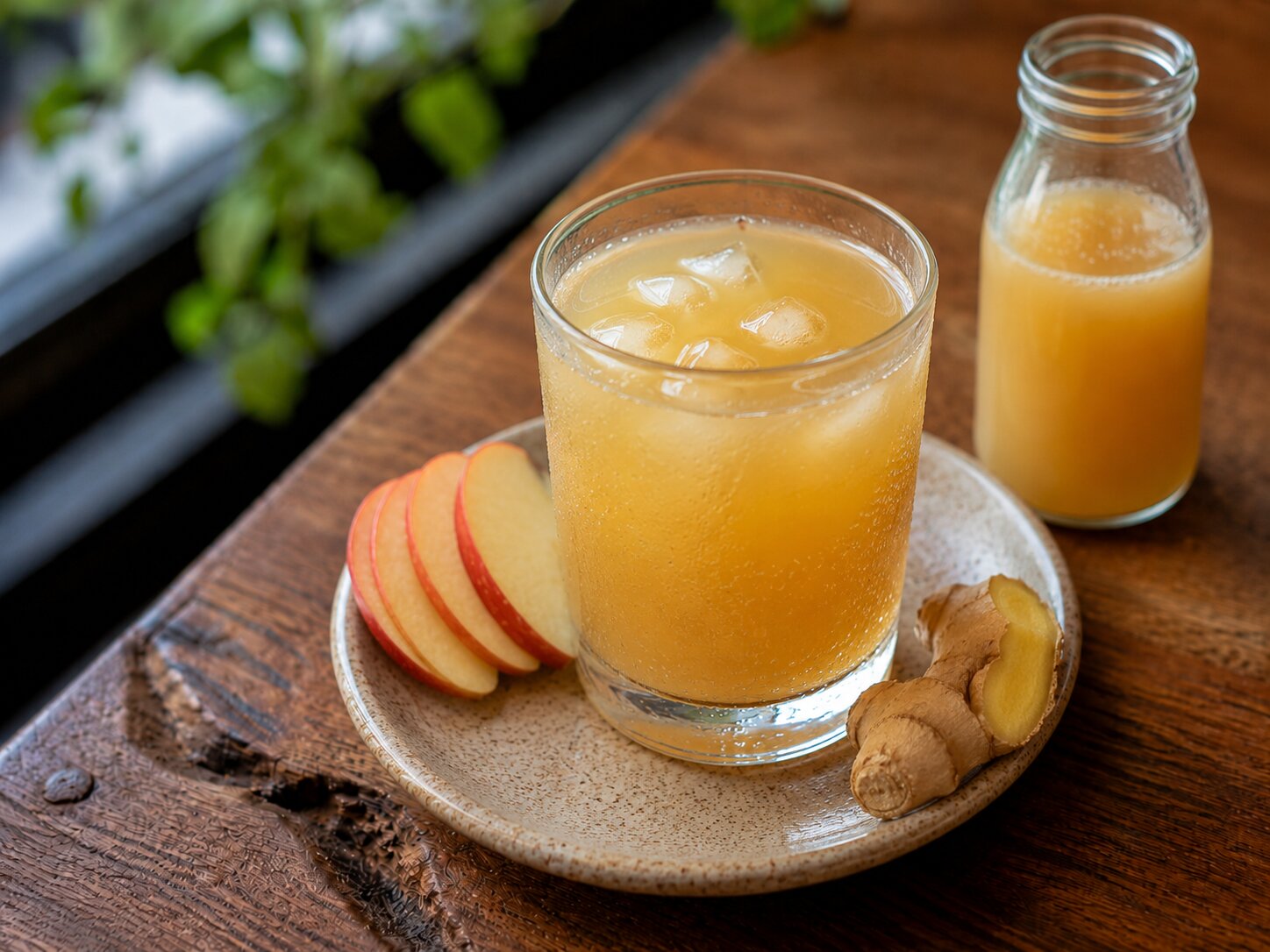 Jus pomme-gingembre