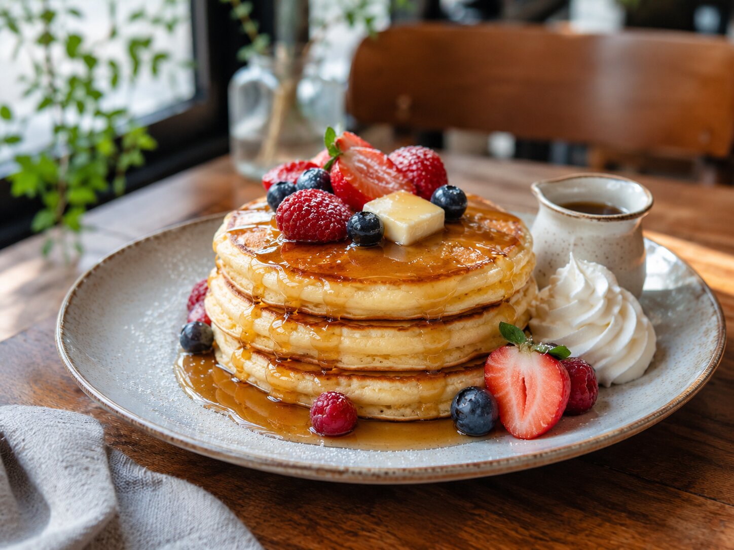 Pancakes au sirop d'érable