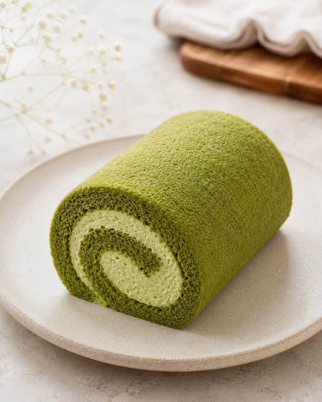 Roulé au matcha